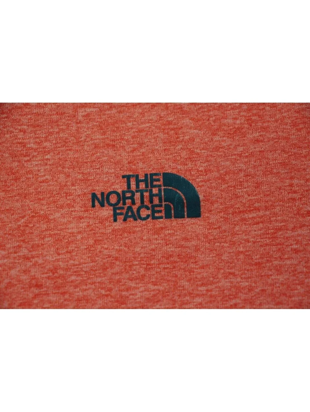 The North Face Orange T-Shirt L Polyester Shirt